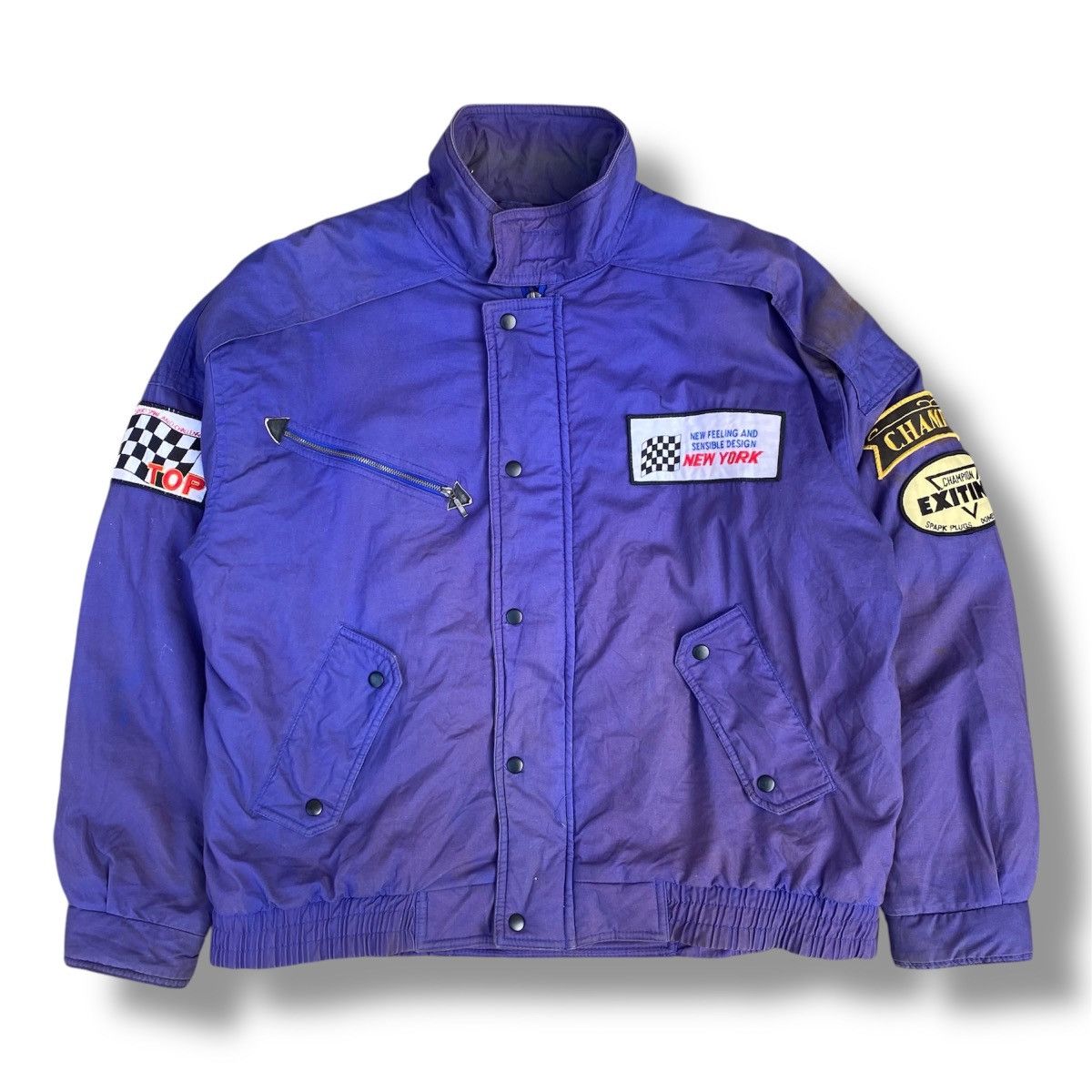 Sports Specialties Vintage 90s Racing Bomber Jacket. #F6 Size US M / EU 48-50 / 2 - 1 Thumbnail