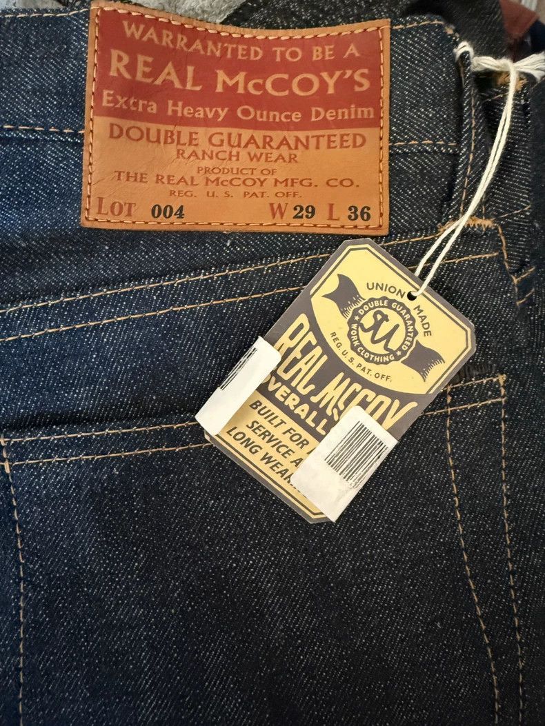 The Real McCoy's The Real McCoys All Season Denim Pants Size US 29 - 4 Thumbnail