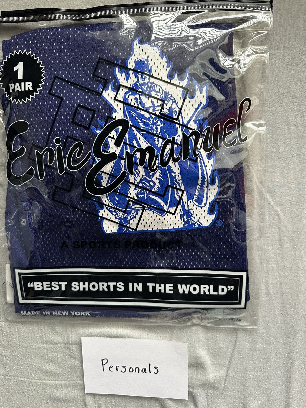 Eric Emanuel × NCAA Eric Emanuel Duke University Basic Shorts Large Size US 34 / EU 50 - 3 Thumbnail