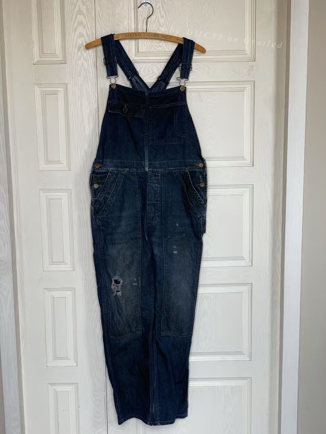 Polo Ralph Lauren Polo Ralph Lauren Denim Overalls Size 40" / US 18 - 1 Thumbnail
