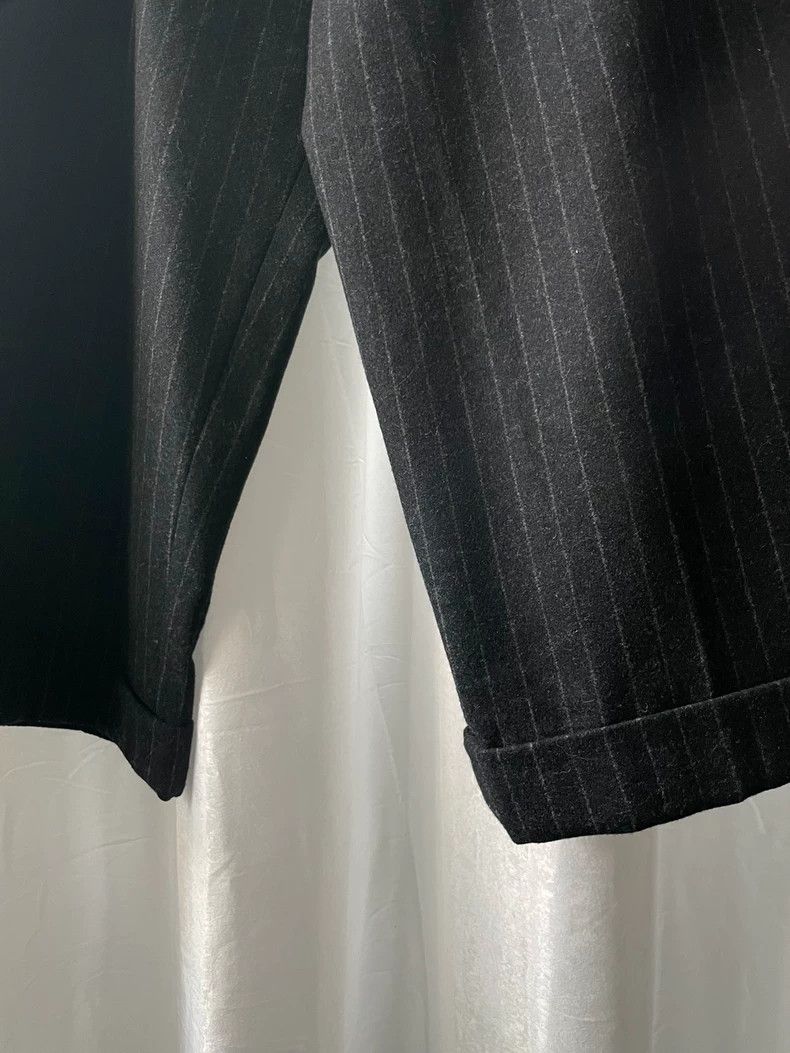 Yohji Yamamoto yohji Yamamoto size 1 Medieval Casual Grey Stripe Suit Pan Size US 28 / EU 44 - 4 Thumbnail