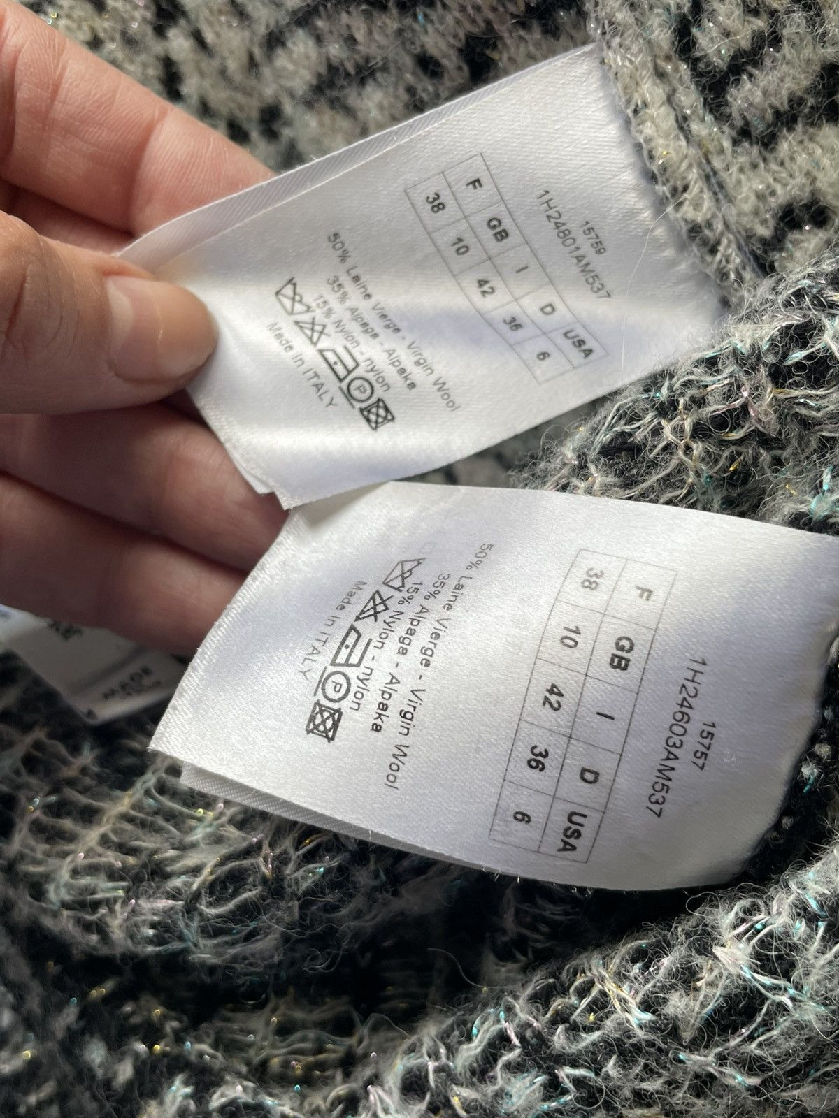 Dior CHRISTIAN DIOR DRESS AND VEST COAT TWEED SET Size S / US 4 / IT 40 - 11 Thumbnail