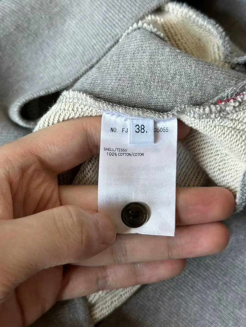 Thom Browne Thom Browne Grey hoodie Size XS / US 0-2 / IT 36-38 - 4 Thumbnail