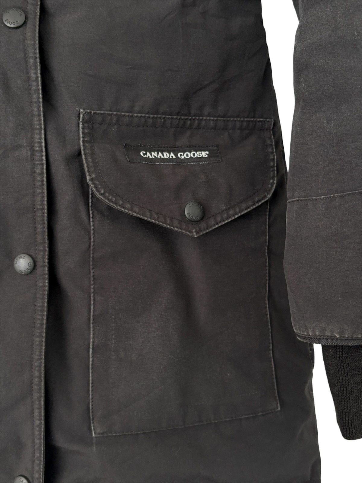 Canada Goose Canada Goose Women Trillium Parka Black Arctic-Tech Shell Size XS / US 0-2 / IT 36-38 - 7 Thumbnail
