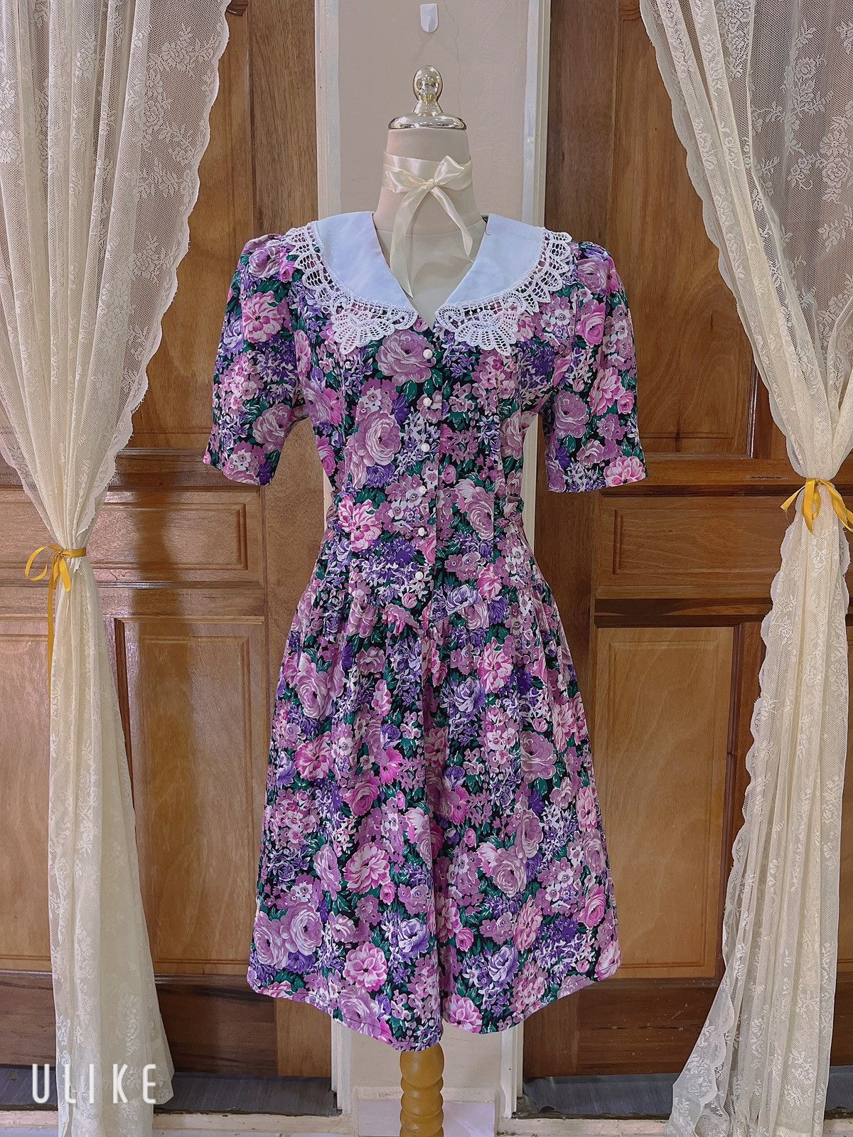 Vintage Vintage floral cottagecore dress Size M / US 6-8 / IT 42-44 - 1 Thumbnail