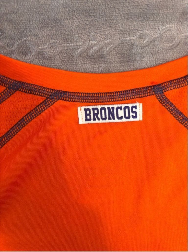 Majestic Women's Majestic Broncos T-Shirt XL Orange Size XL / US 12-14 / IT 48-50 - 8 Thumbnail