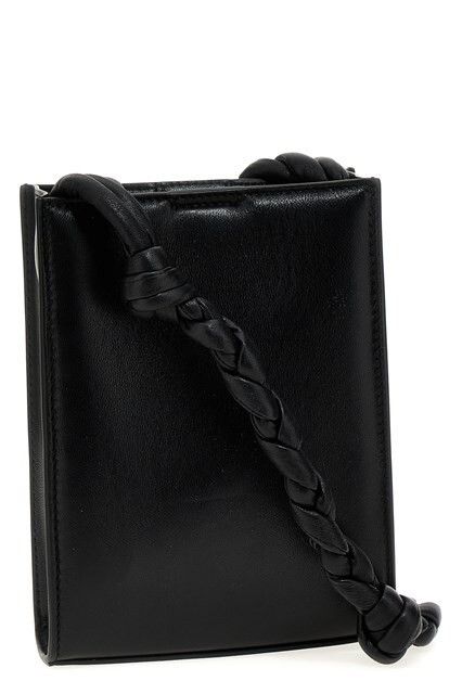 Jil Sander JIL SANDER Tangle Black Leather Shoulder Bag New Size ONE SIZE - 2 Thumbnail