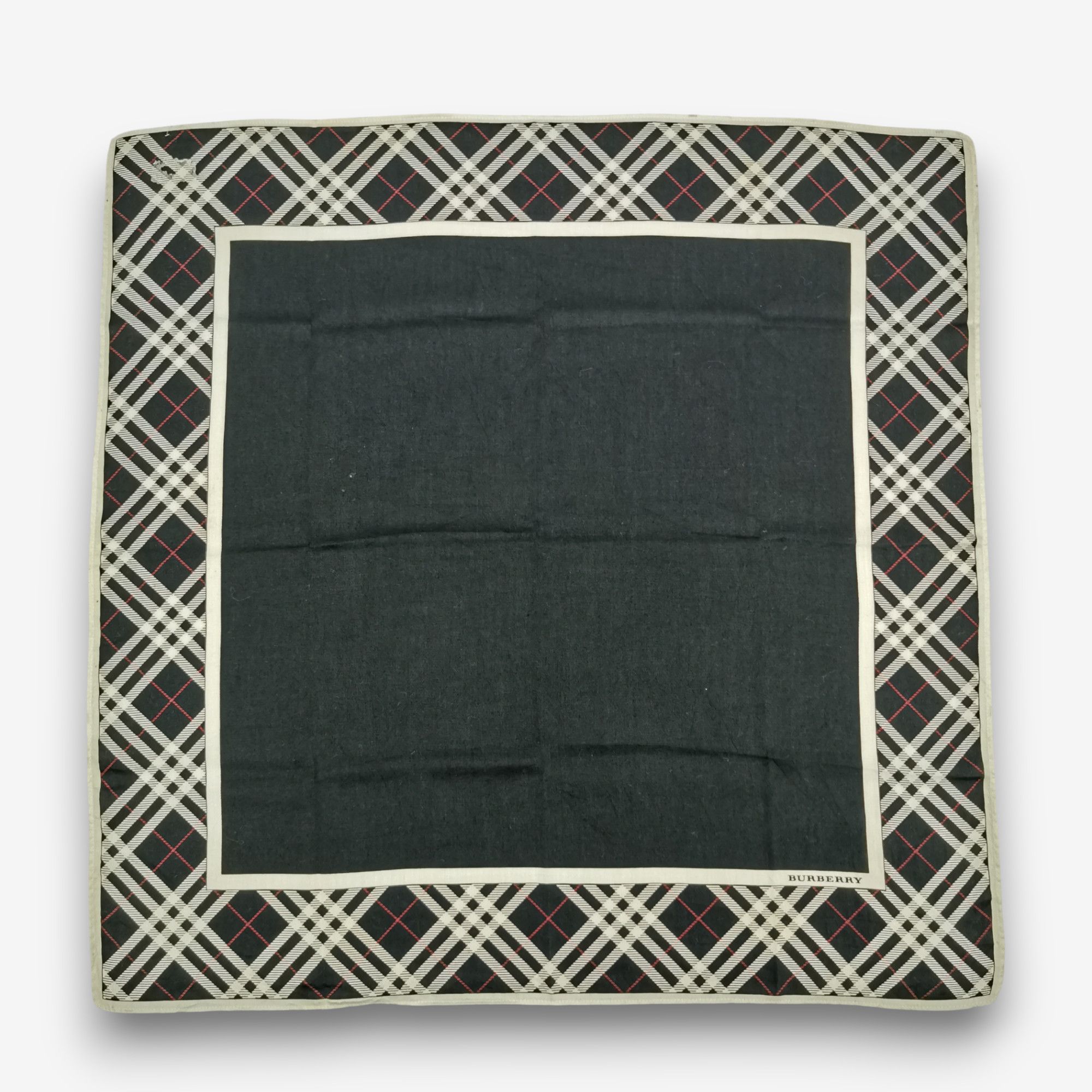 Burberry Vintage Burberry Handkerchief Pocket Square Bandana Size ONE SIZE - 2 Thumbnail