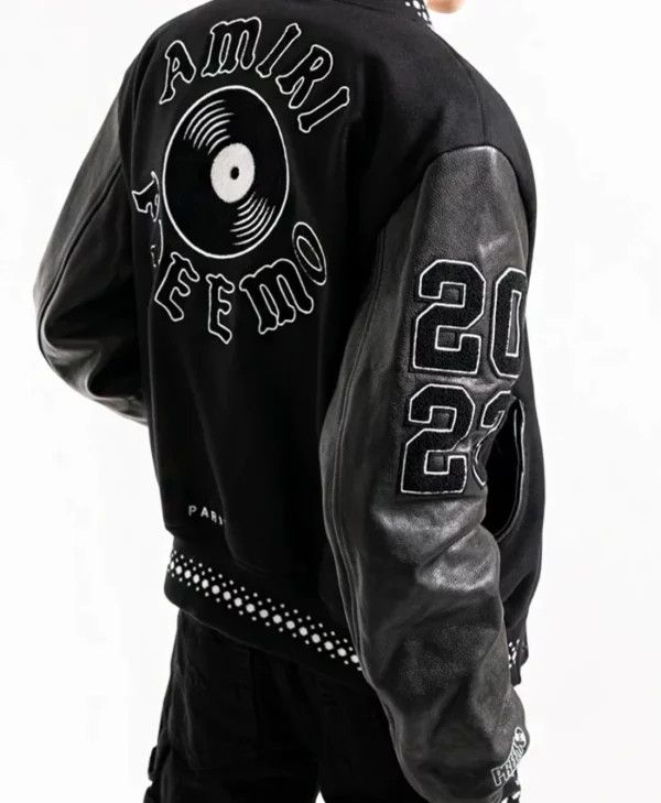 Amiri os11x0624 Wool-Blend Varsity Jackets in Multicolor Size US XL / EU 56 / 4 - 3 Thumbnail