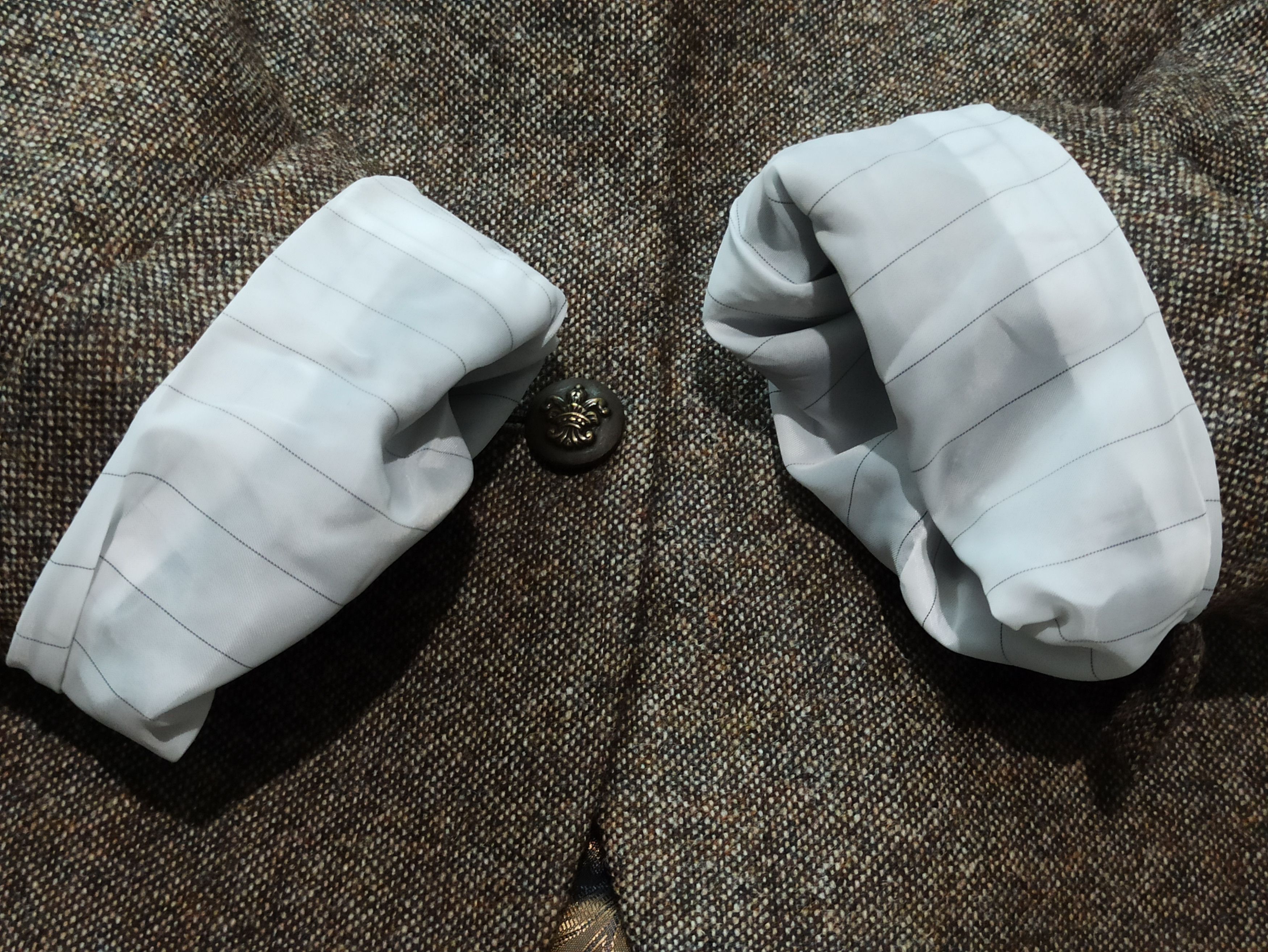 Other Bucktrout Tailoring Tweed Blazer Size L / US 10 / IT 46 - 9 Thumbnail