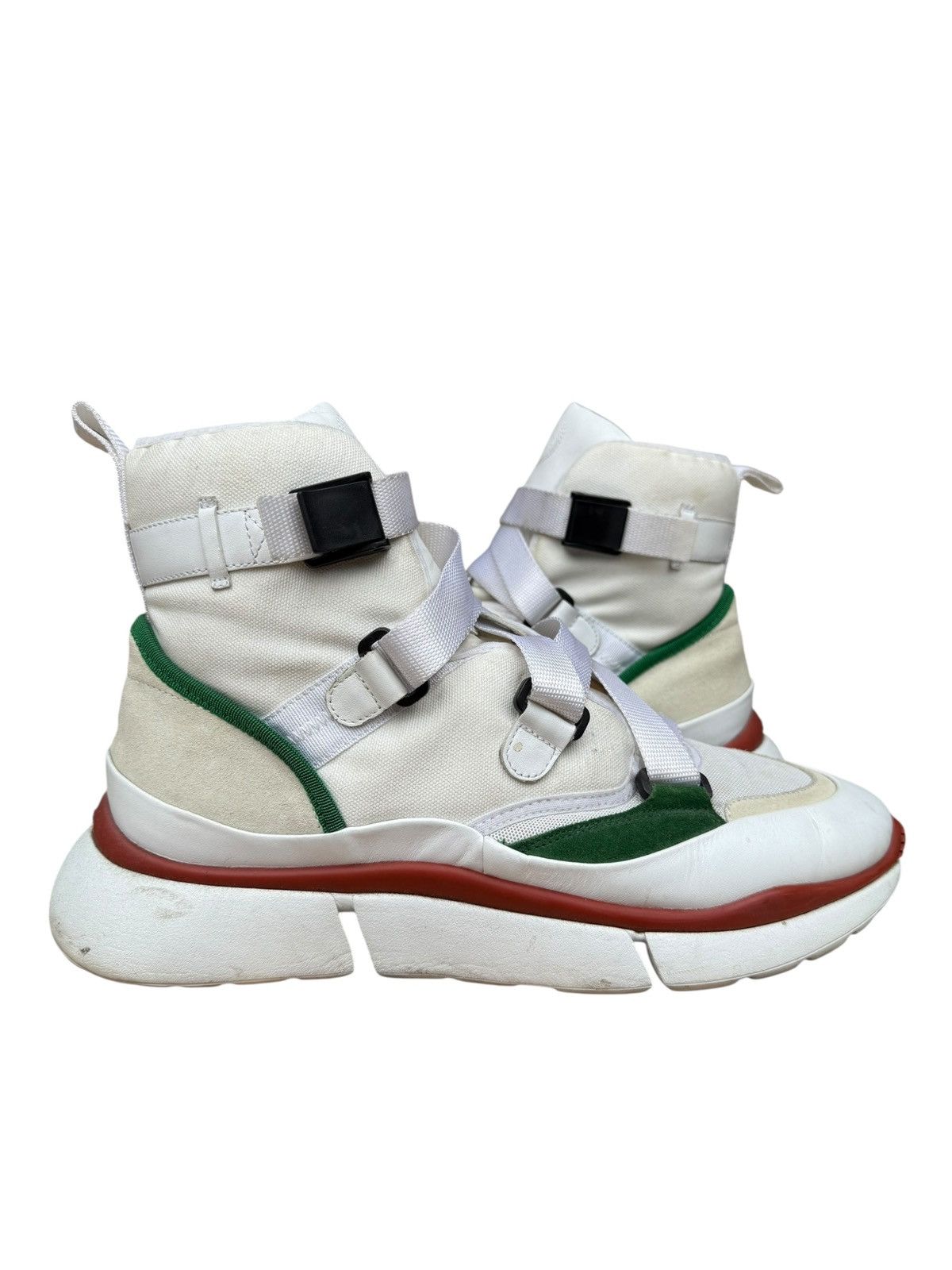 Other Chloe mens hightop strap sneakers Size US 12 / EU 45 - 8 Thumbnail