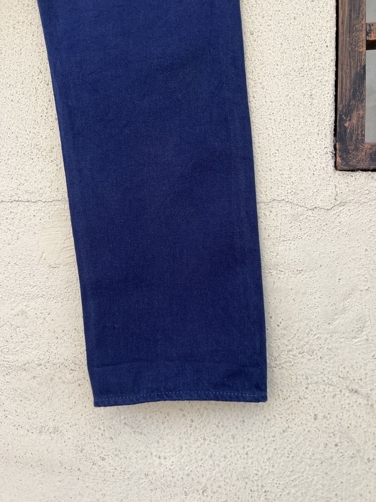 Japan Blue Japan Blue JB0625 Leather Patch Indigo Denim Slim Jeans Size US 31 - 21 Thumbnail
