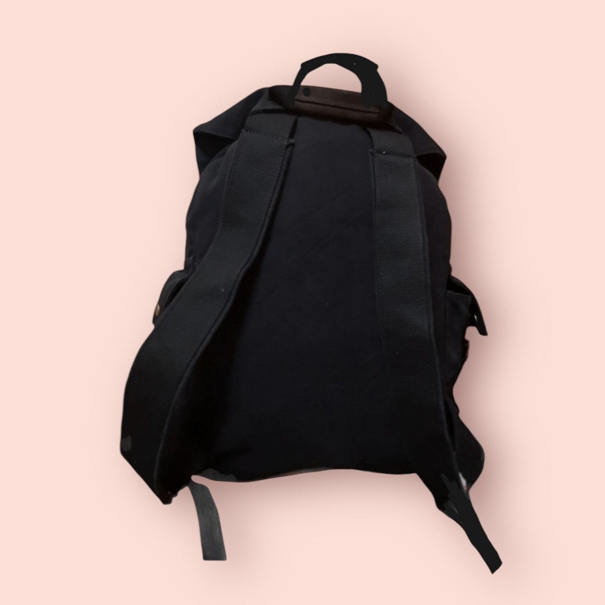 Canvas × Japanese Brand DOPE🔥 CLELO CANVAS LEATHER TRAVEL BACKPACK Size ONE SIZE - 8 Thumbnail