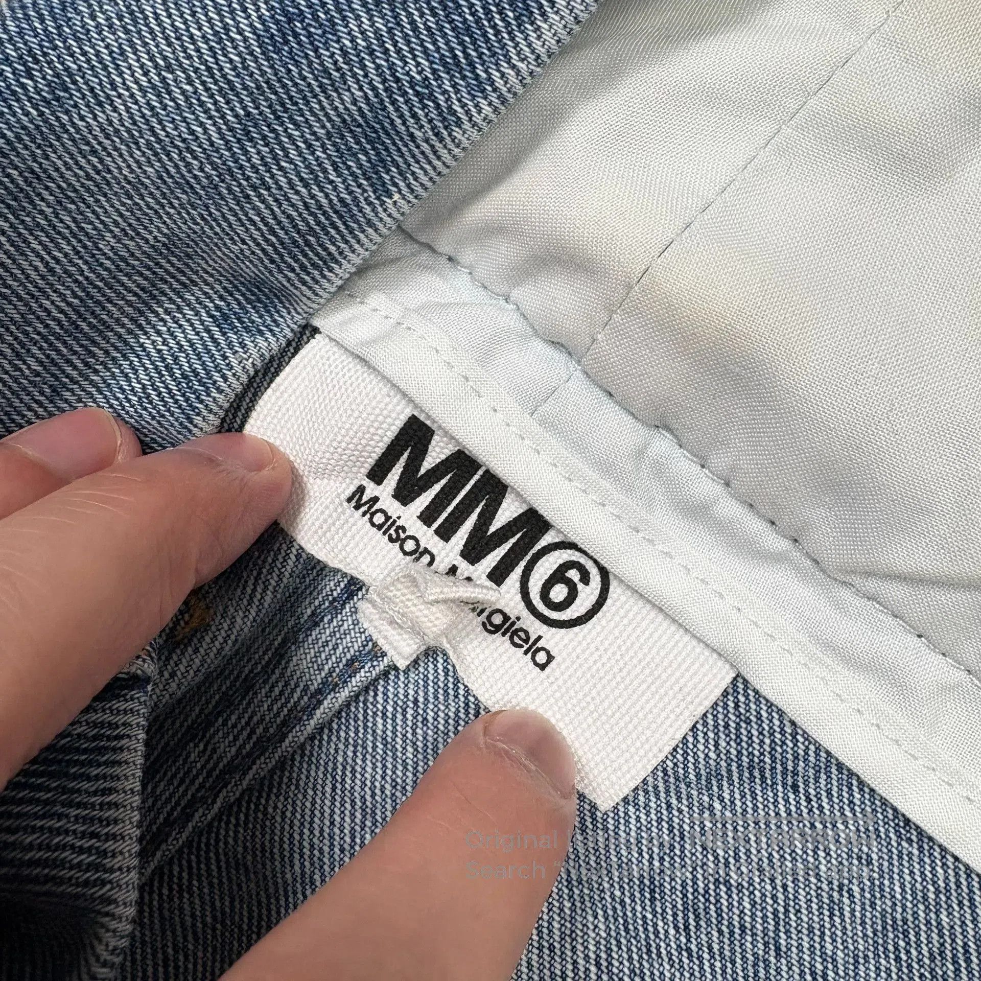 MM6 MM6 Maison Margiela FW21 Distressed Denim Jeans. Size 37" - 4 Thumbnail