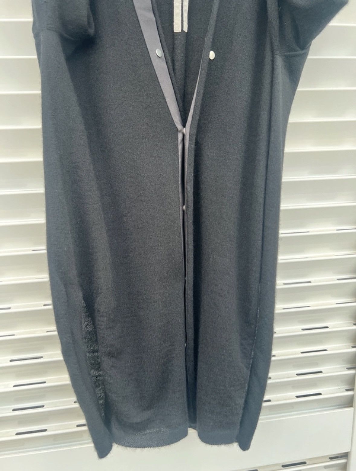 Rick Owens Rick Owens Larry cardigan 100% WS cashmere SS/20 TECUATL Size US M / EU 48-50 / 2 - 8 Thumbnail