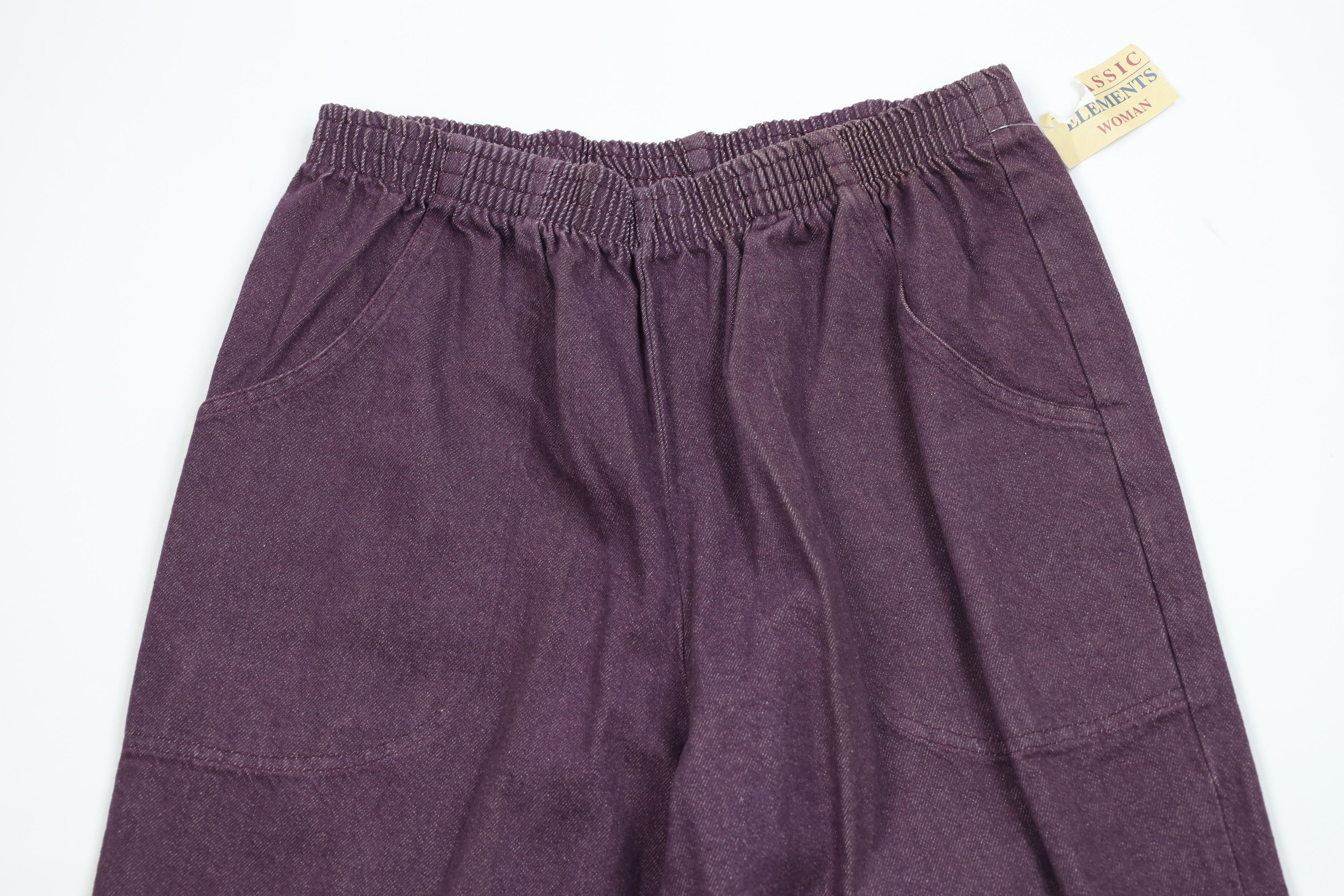 Vintage Deadstock Vintage 90s Streetwear Fit Tapered Jeans Purple Size 40" / US 18 - 2 Thumbnail