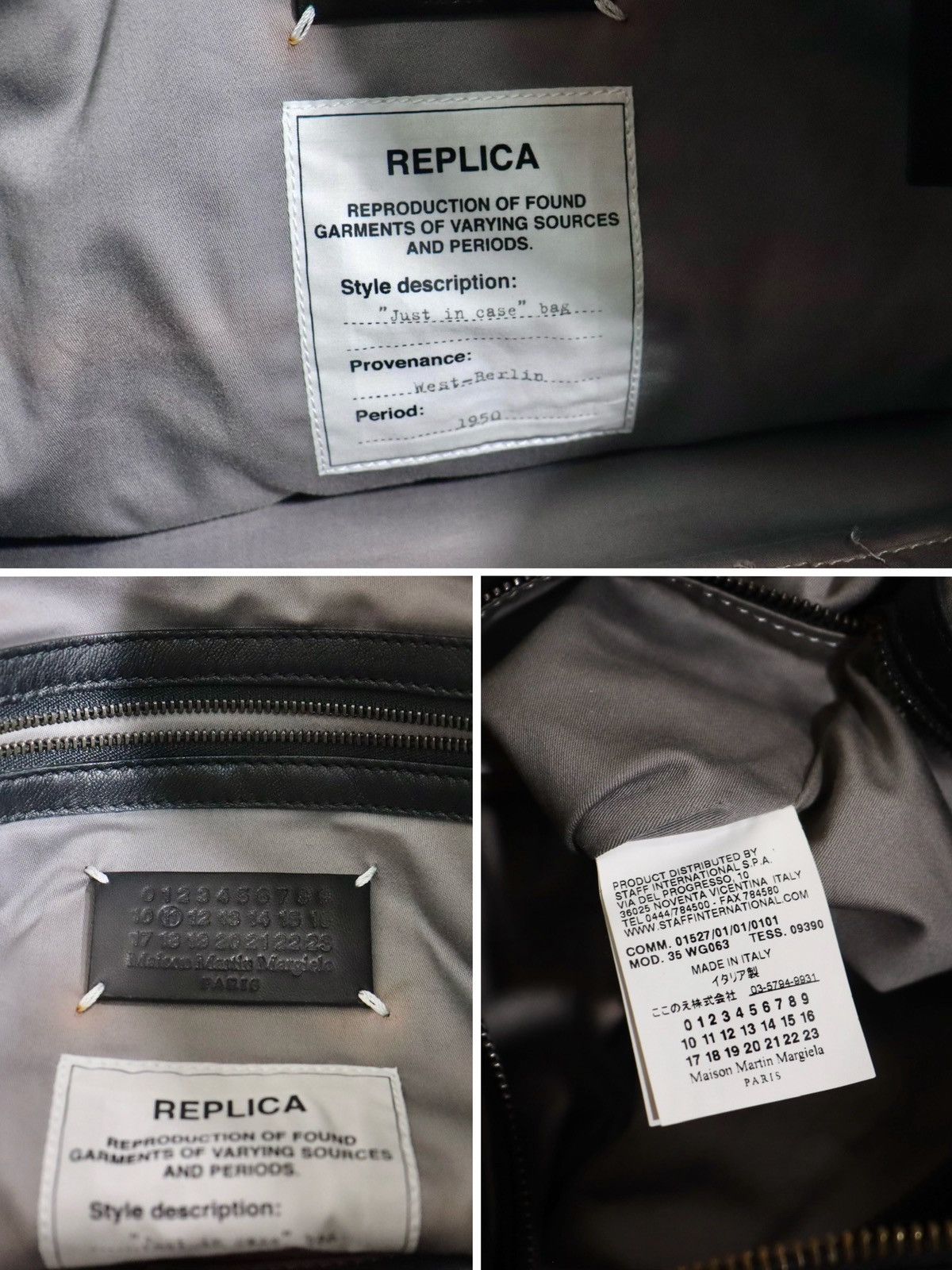 Maison Margiela Maison Martin Margiela “Replica” Shoulder Bag（Horsehide） Size ONE SIZE - 7 Thumbnail