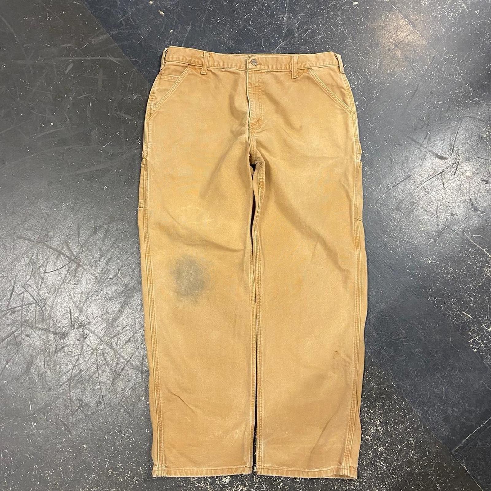 Carhartt Tan Carhartt Dungarees Size US 38 / EU 54 - 4 Thumbnail