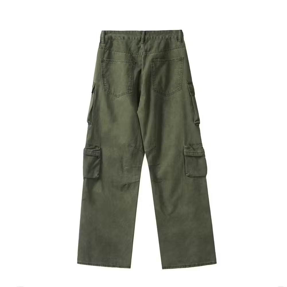 Japanese Brand Multi-Pocket Baggy Cargo Pants Size US 34 / EU 50 - 2 Thumbnail