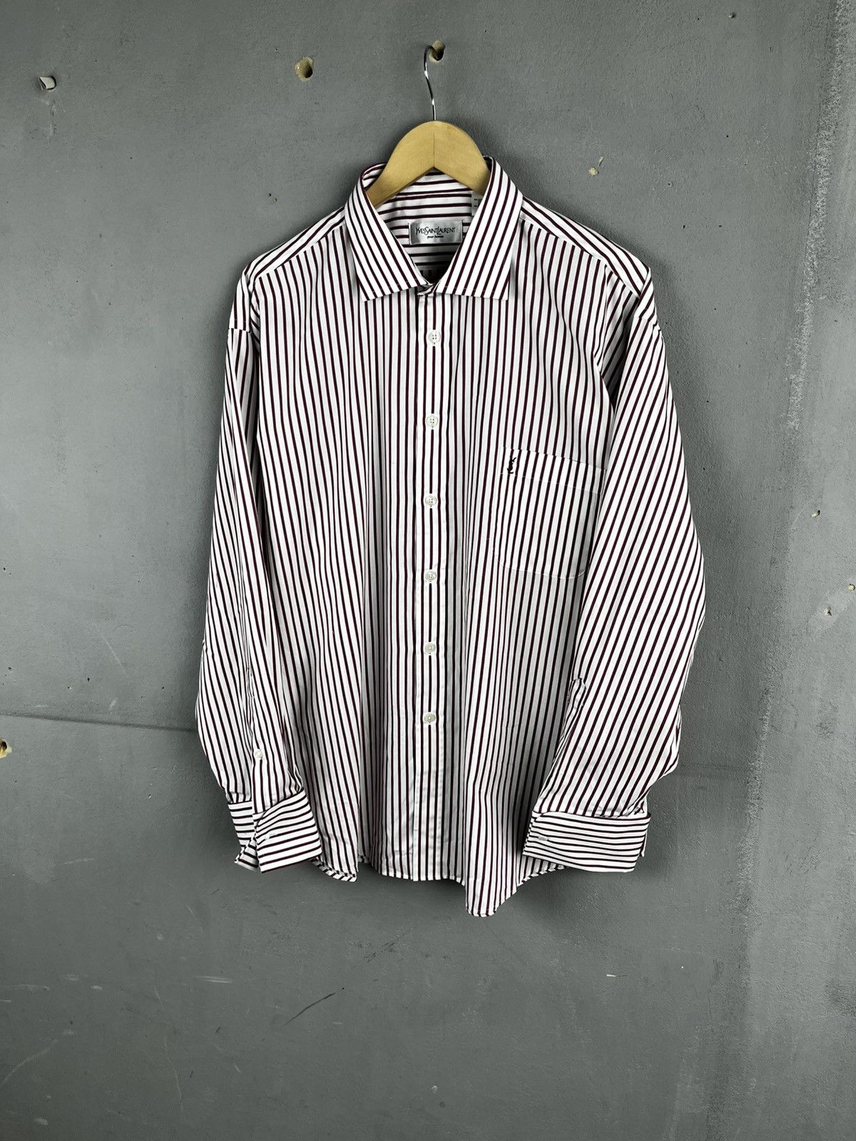 Yves Saint Laurent YSL button shirt vintage rare Size US L / EU 52-54 / 3 - 5 Thumbnail