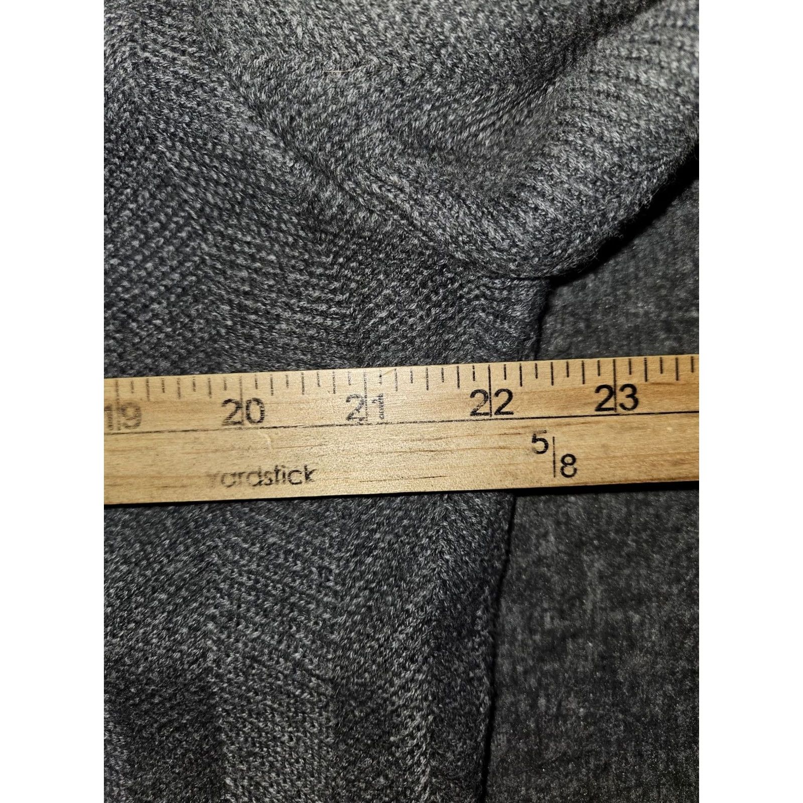 Chaps Chaps Mens Large Gray Cotton Herringbone Crewneck Knit Pullover Sweatshirt Sweater Knit Casual Pullover Size US L / EU 52-54 / 3 - 3 Thumbnail
