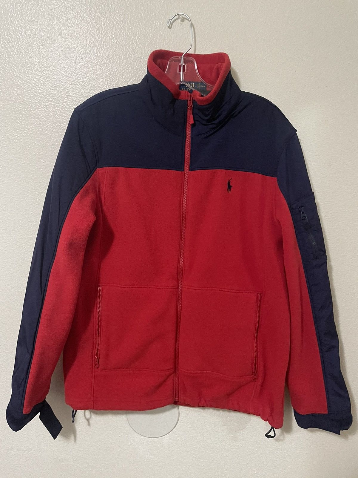 Polo Ralph Lauren Polo Ralph Lauren Red Zip Up Jacket Coat Size US S / EU 44-46 / 1 - 1 Thumbnail