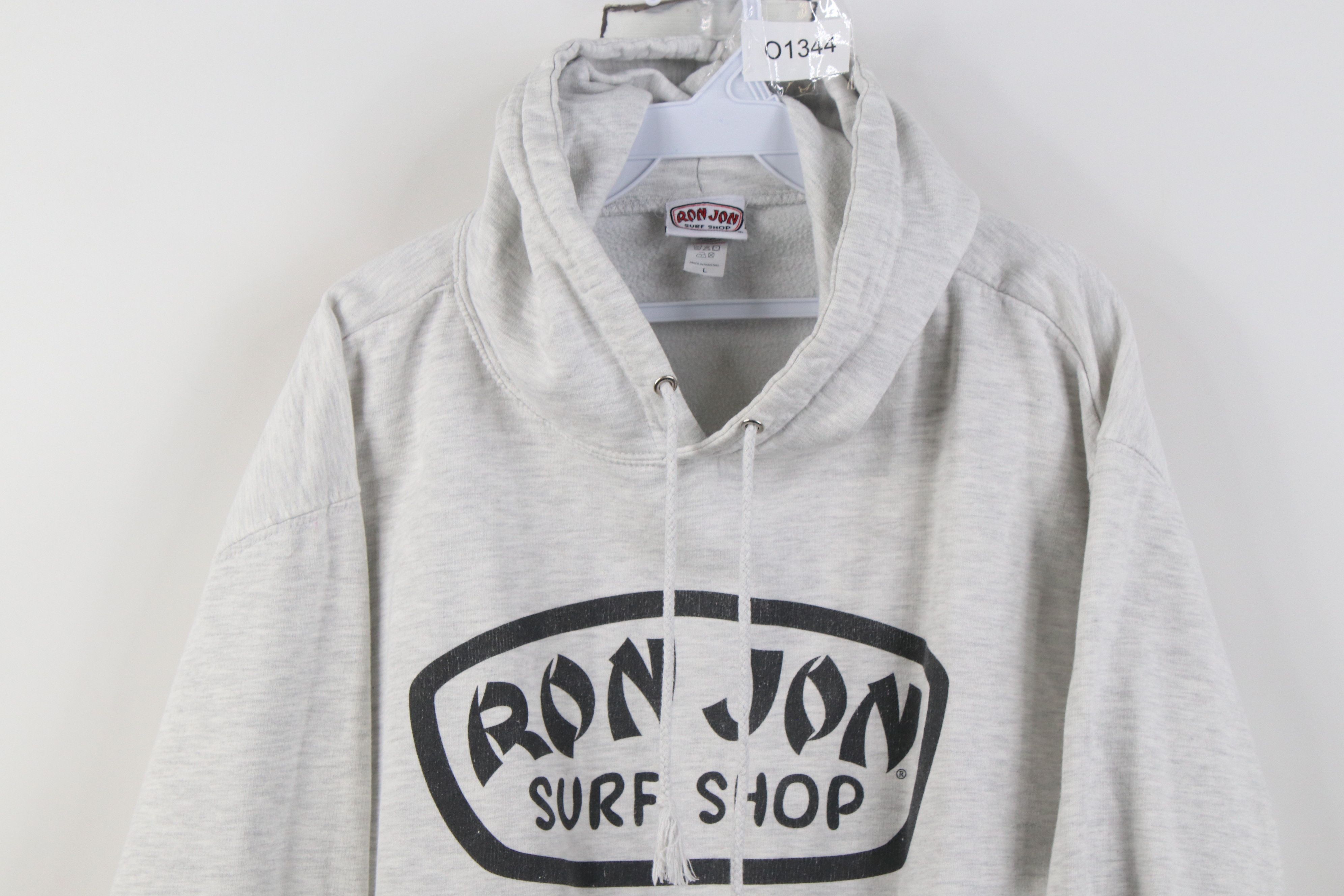 Vintage Vintage Y2K Ron Jon Surf Shop Big Logo Hoodie Sweatshirt Size US L / EU 52-54 / 3 - 2 Thumbnail