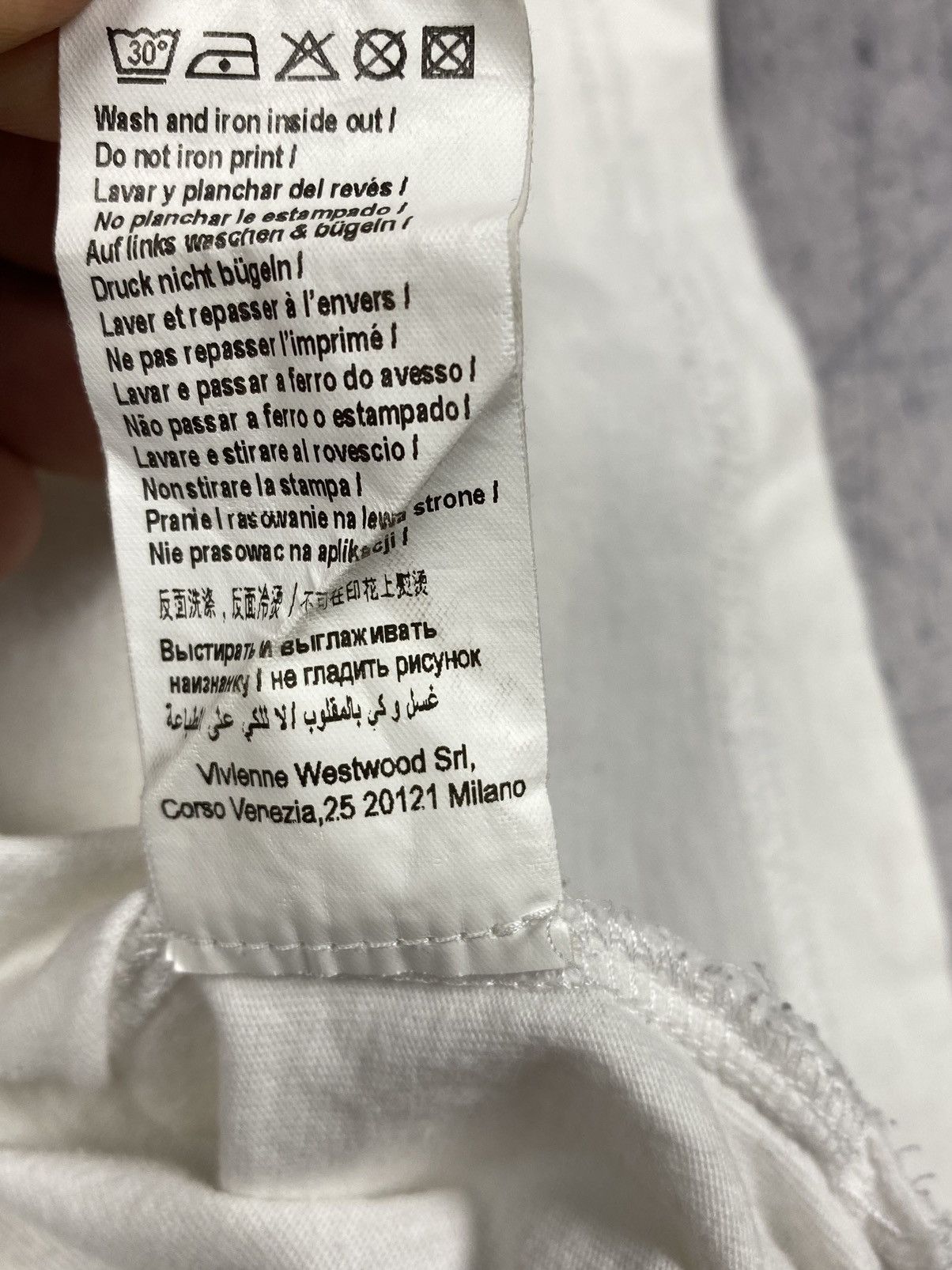 Other Vintage Vivienne Westwood Anglomania Big Logo Tee Size US M / EU 48-50 / 2 - 11 Thumbnail