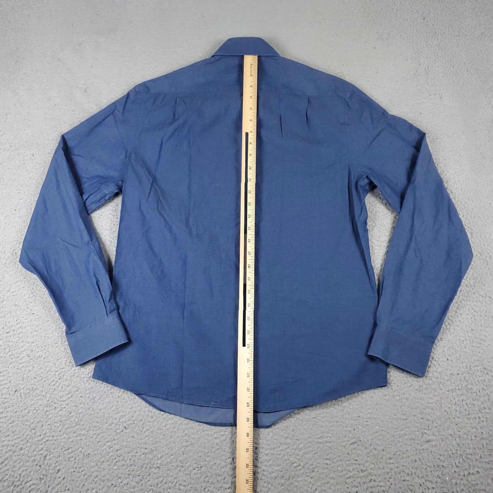 Tommy Hilfiger Tommy Hilfiger Shirt Mens Medium Blue Button-Up Long Sleeve Collared Cotton Classic Casual Dress Shirt Size US M / EU 48-50 / 2 - 3 Thumbnail