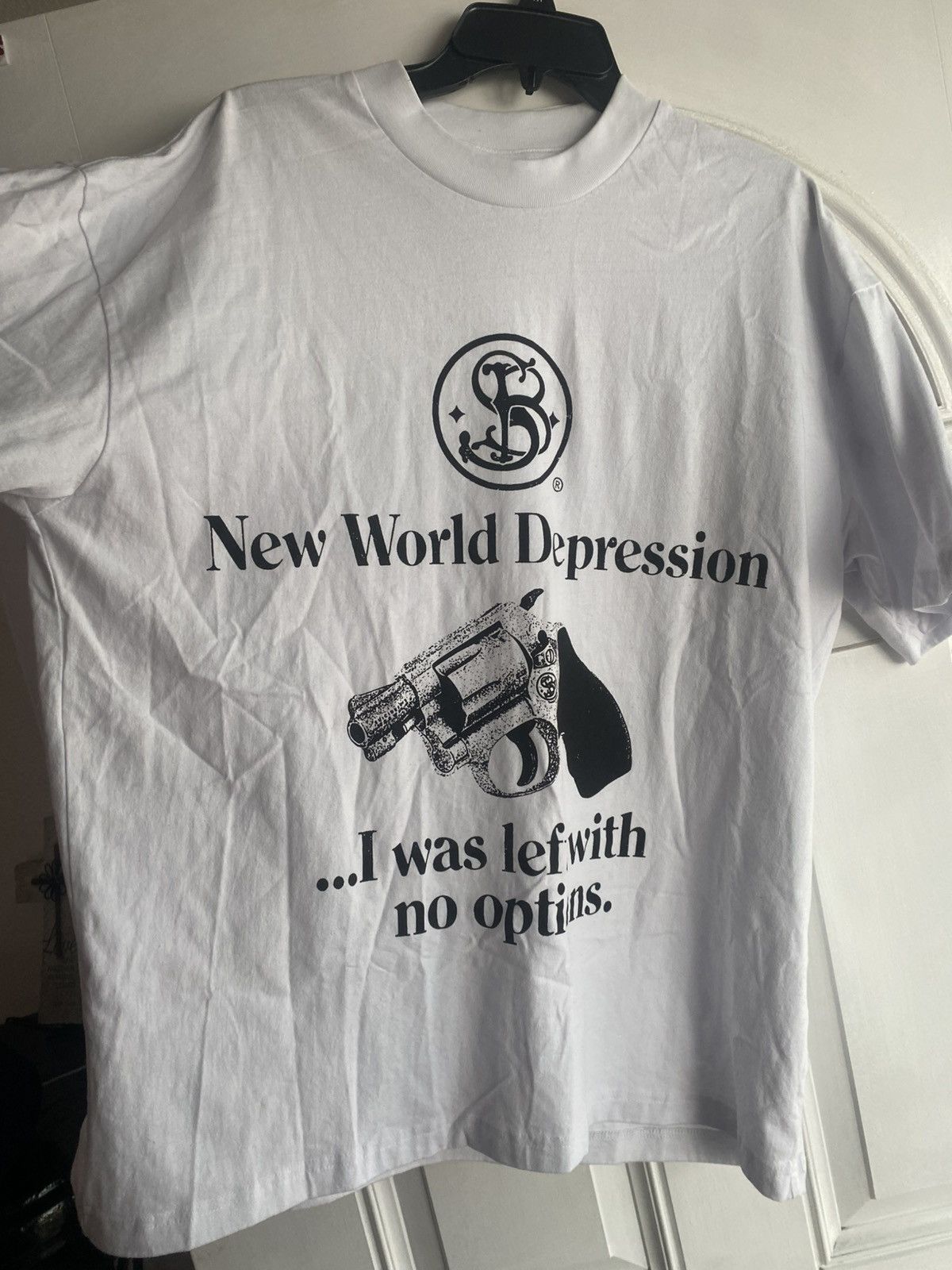 G59 Records White XL “I was left with no options” Tee Size US XL / EU 56 / 4 - 1 Thumbnail