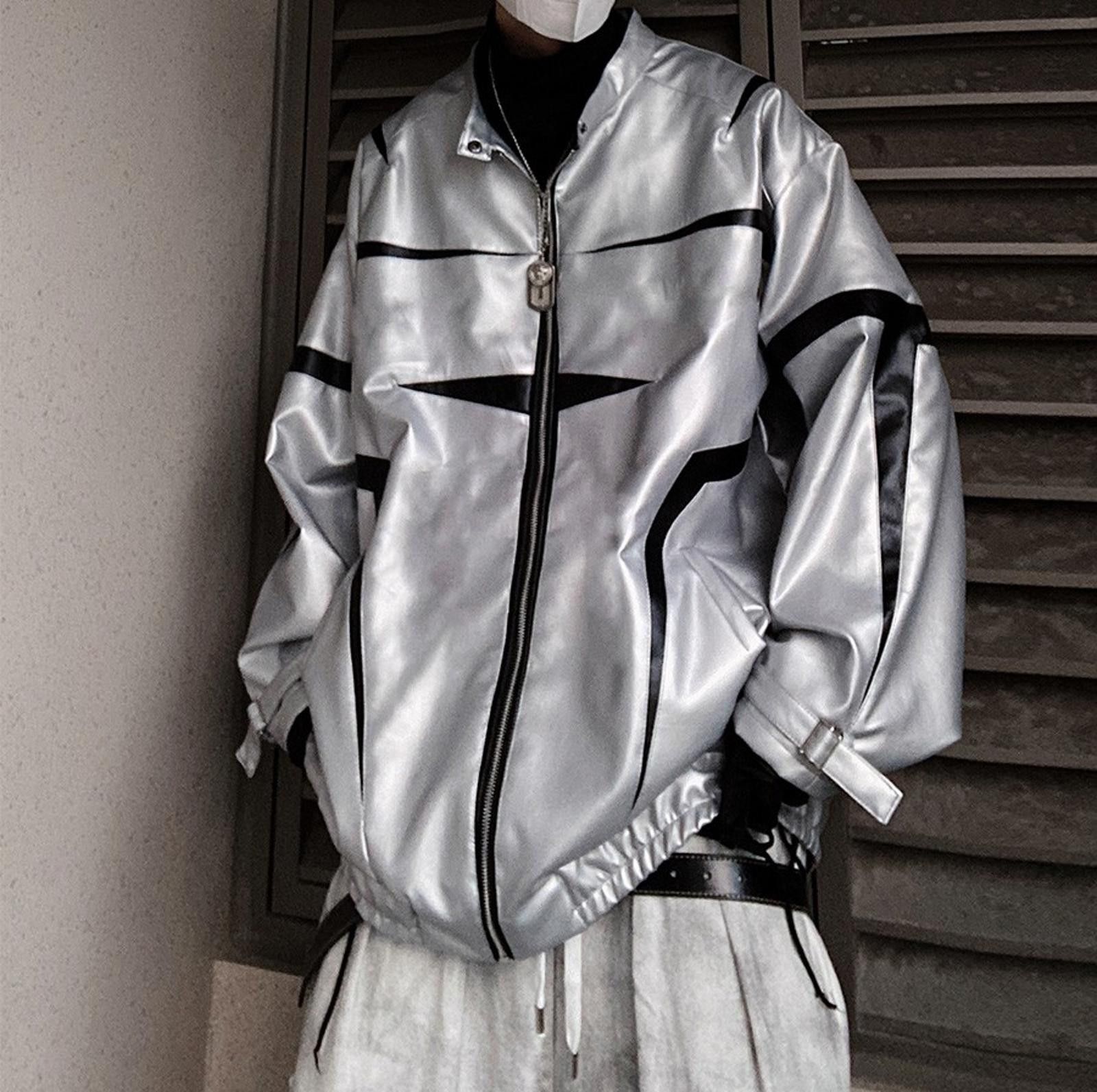 Other STAR Metallic Silver Sporty Jacket Size US M / EU 48-50 / 2 - 5 Thumbnail