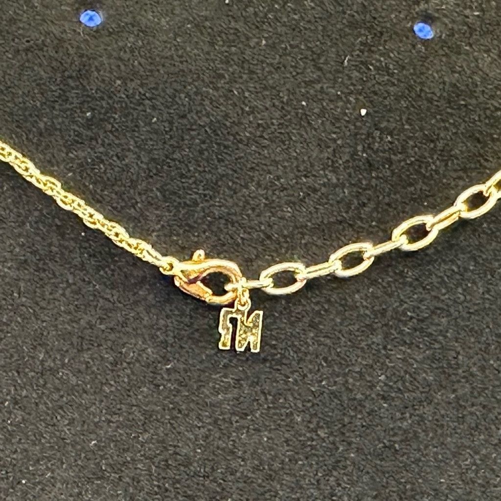 Nina Ricci Nina Ricci gold and crystal petite pendant necklace Size ONE SIZE - 4 Thumbnail