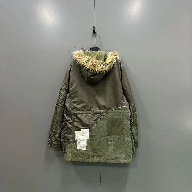 Greg Lauren greg lauren Military Green Splicing Used Coat 2506-Nextarro Size US XL / EU 56 / 4 - 2 Thumbnail
