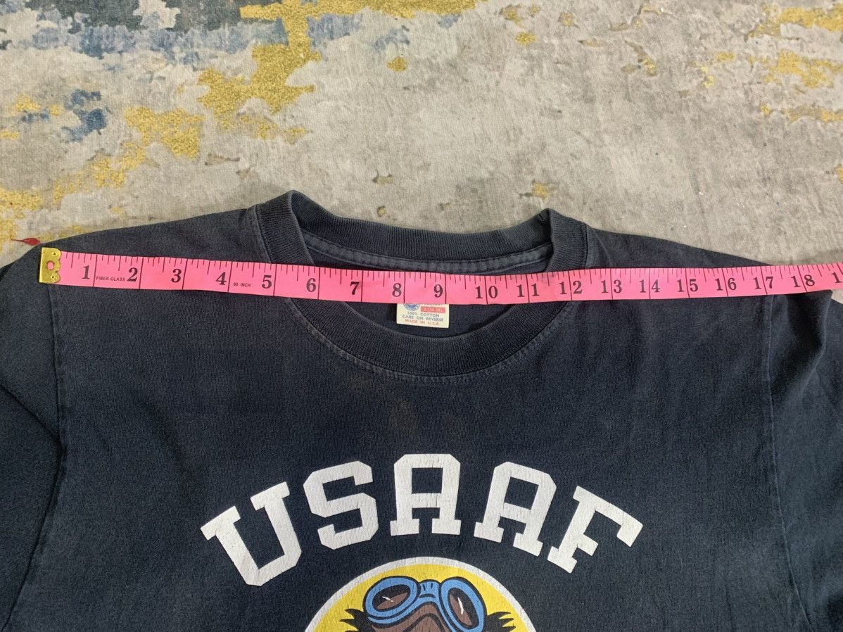 Japanese Brand Vintage 1990 USAAF Mighty Eight T-shirt Size US S / EU 44-46 / 1 - 11 Thumbnail