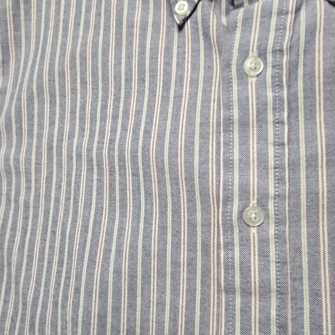 Van Heusen Vintage Van Heusen Editions L Striped Gray 16.5 Dress Shirt Size US L / EU 52-54 / 3 - 7 Thumbnail