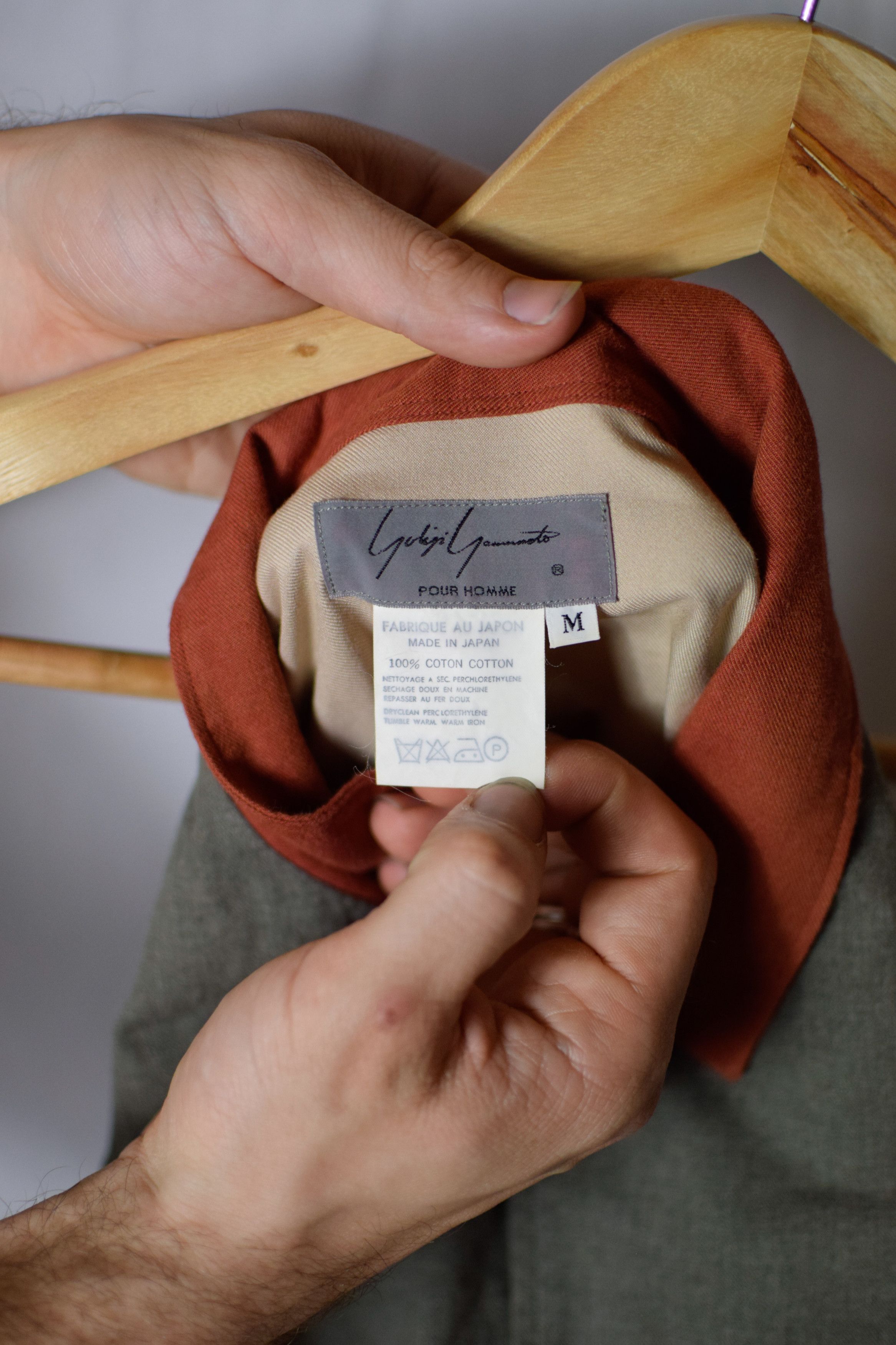 Yohji Yamamoto YYPH AW90 Archive Colour Block Shirt Size US L / EU 52-54 / 3 - 11 Thumbnail
