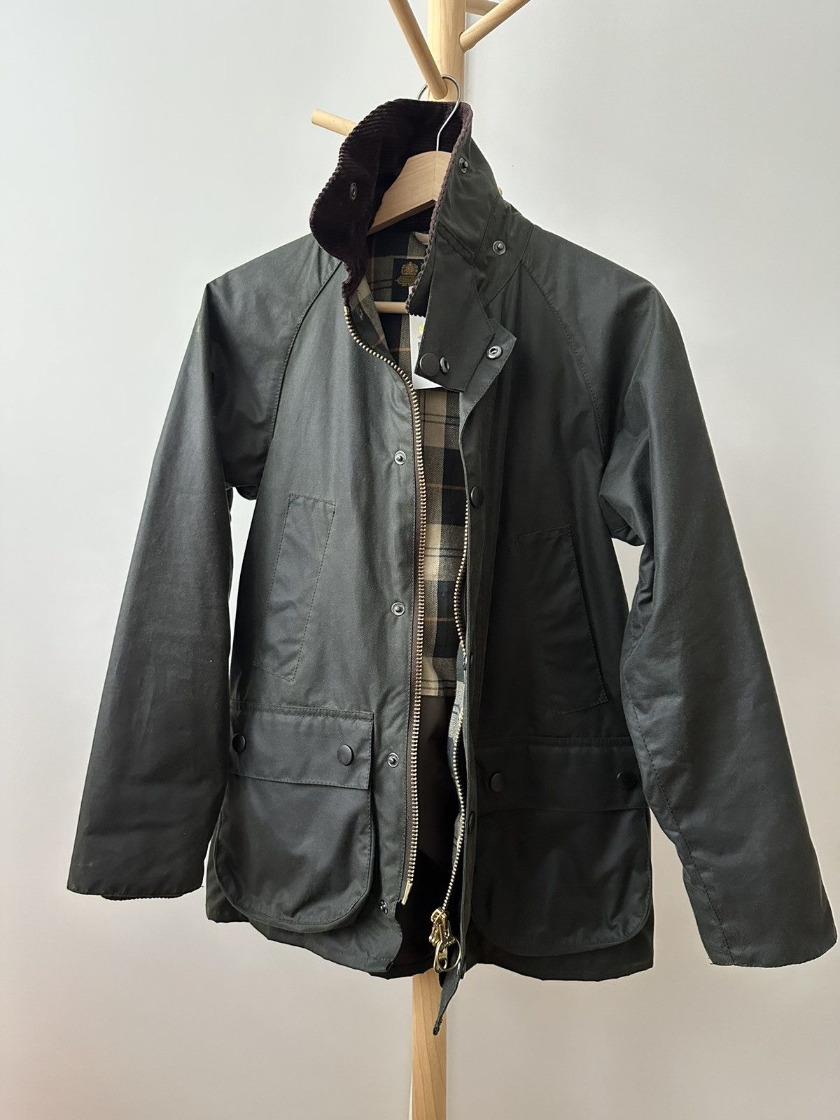 Barbour Barbour Bedale Sage SL Size US XS / EU 42 / 0 - 3 Thumbnail