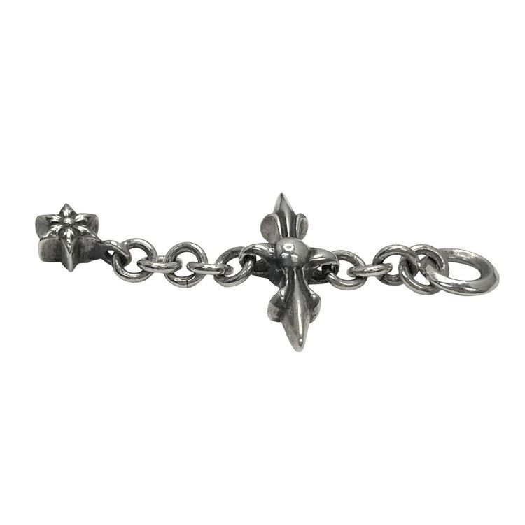 Chrome Hearts Chrome Hearts Roly Cross Silver Pendant Size ONE SIZE - 1 Thumbnail