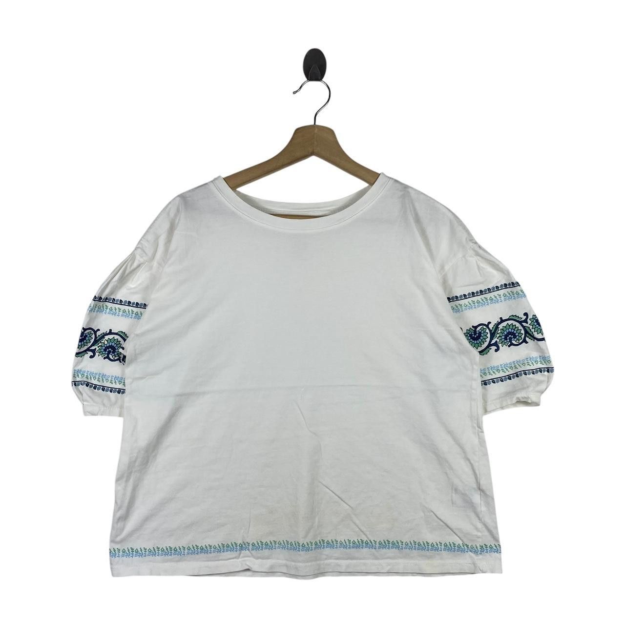 Anna Sui ANNA SUI x UNIQLO Collaboration Bohemian Style Tee Shirt Top Size L / US 10 / IT 46 - 1 Thumbnail