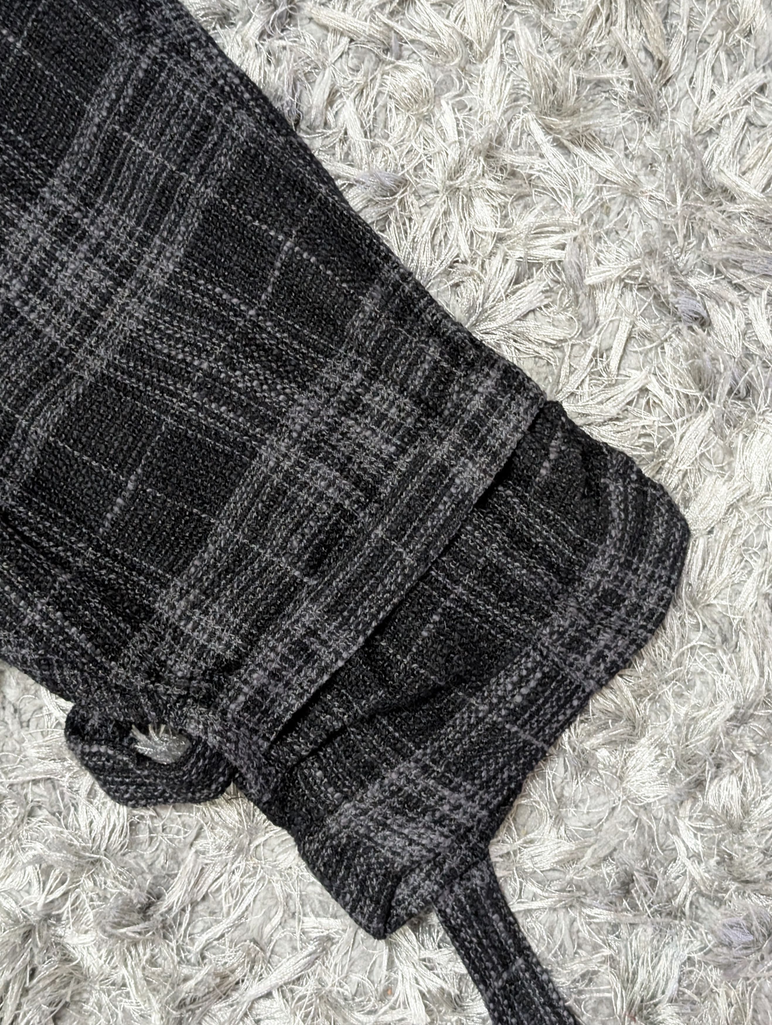 kiryuyrik A/W 2011 Kiryuyrik Yohji Yamamoto Check Bondage Cargo Pants Size US 32 / EU 48 - 3 Thumbnail