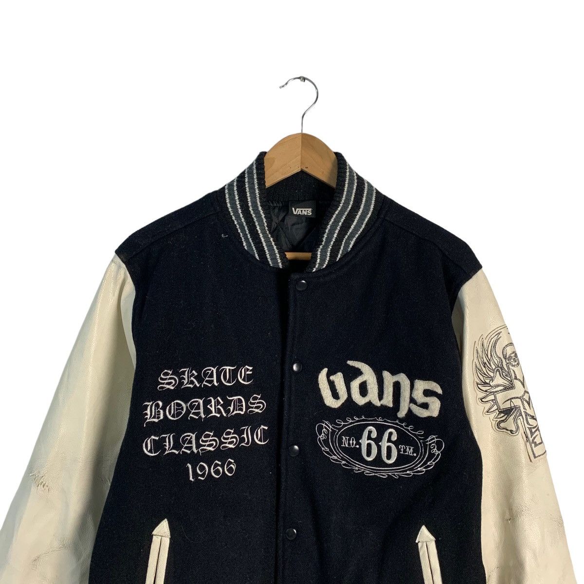 Vans Vans Punk Skull Varsity Jacket Size US L / EU 52-54 / 3 - 14 Thumbnail
