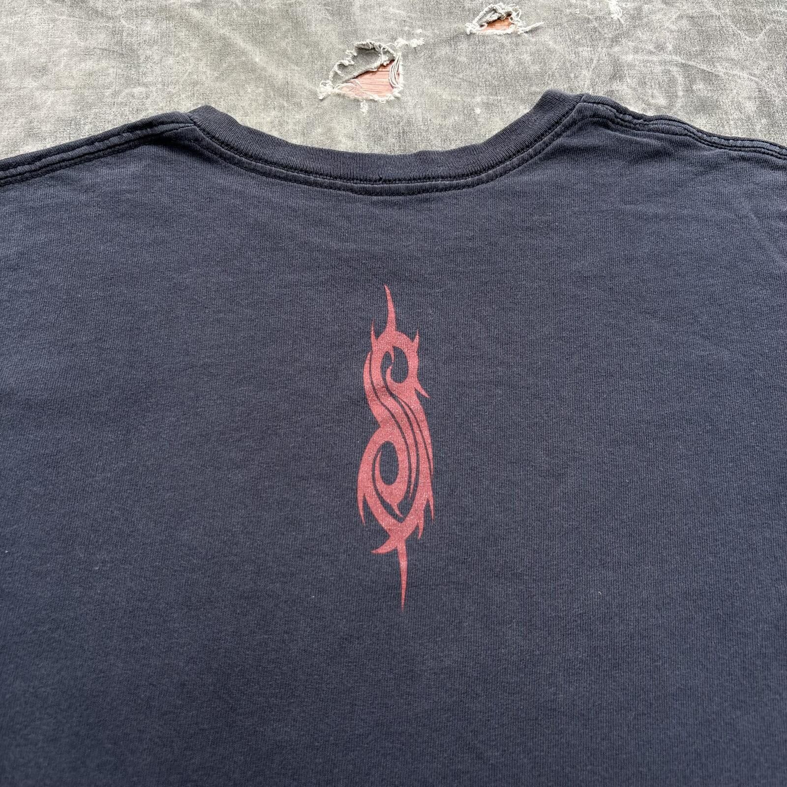 Band Tees Vintage Y2K Slipknot .5: The Gray Chapter Heavy Metal Shirt Size US M / EU 48-50 / 2 - 6 Thumbnail