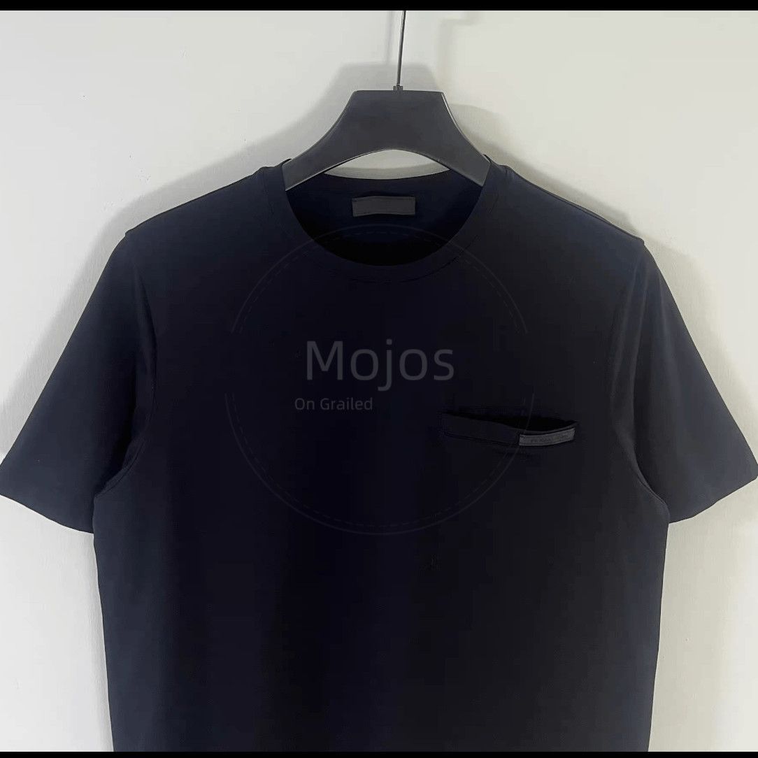 Prada Prada Pocket Logo Tee-2508 Size US M / EU 48-50 / 2 - 3 Thumbnail