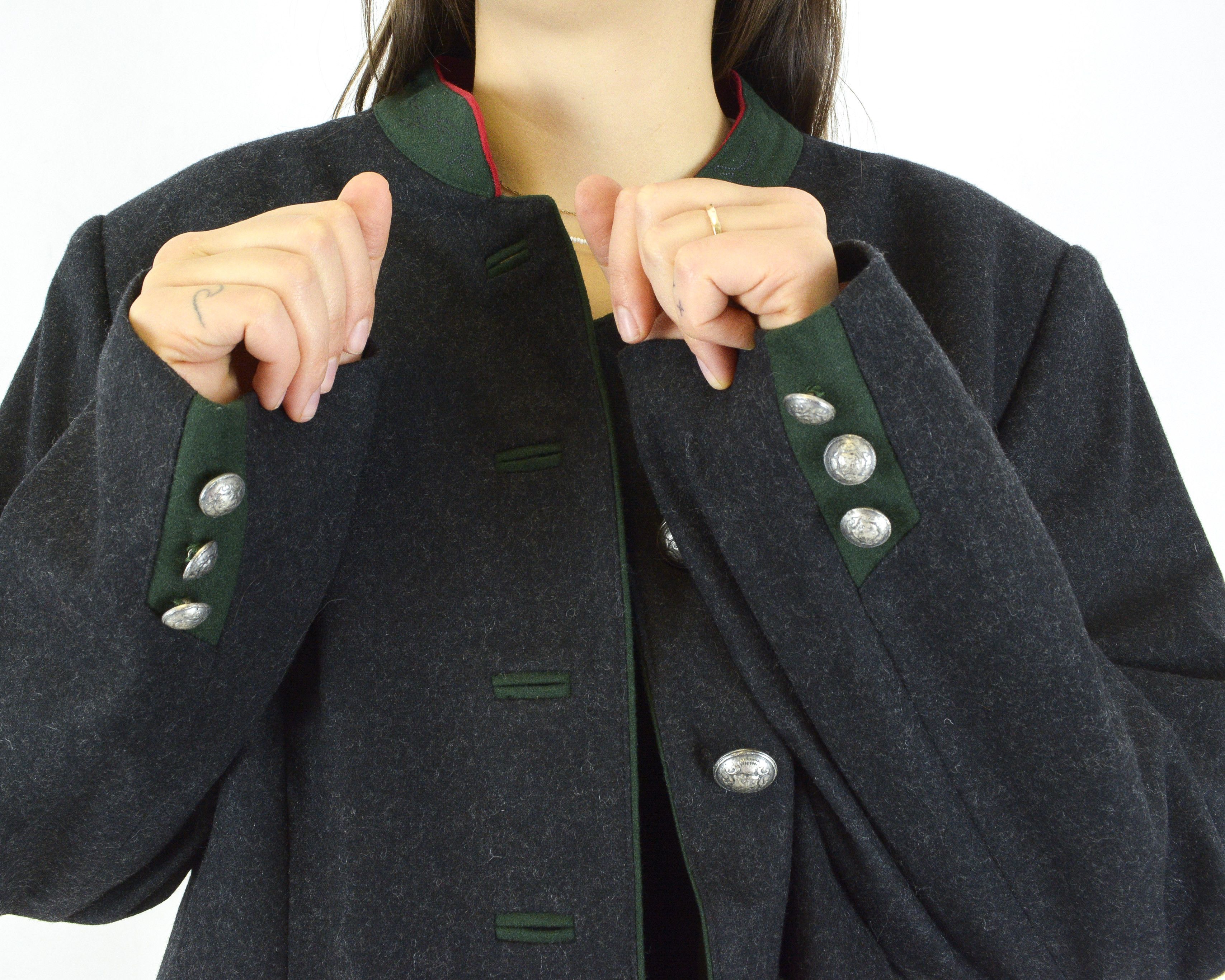 Vintage H. Moser XL EU 46 Blazer Wool Jacket Trachten Cardigan Size XL / US 12-14 / IT 48-50 - 8 Thumbnail