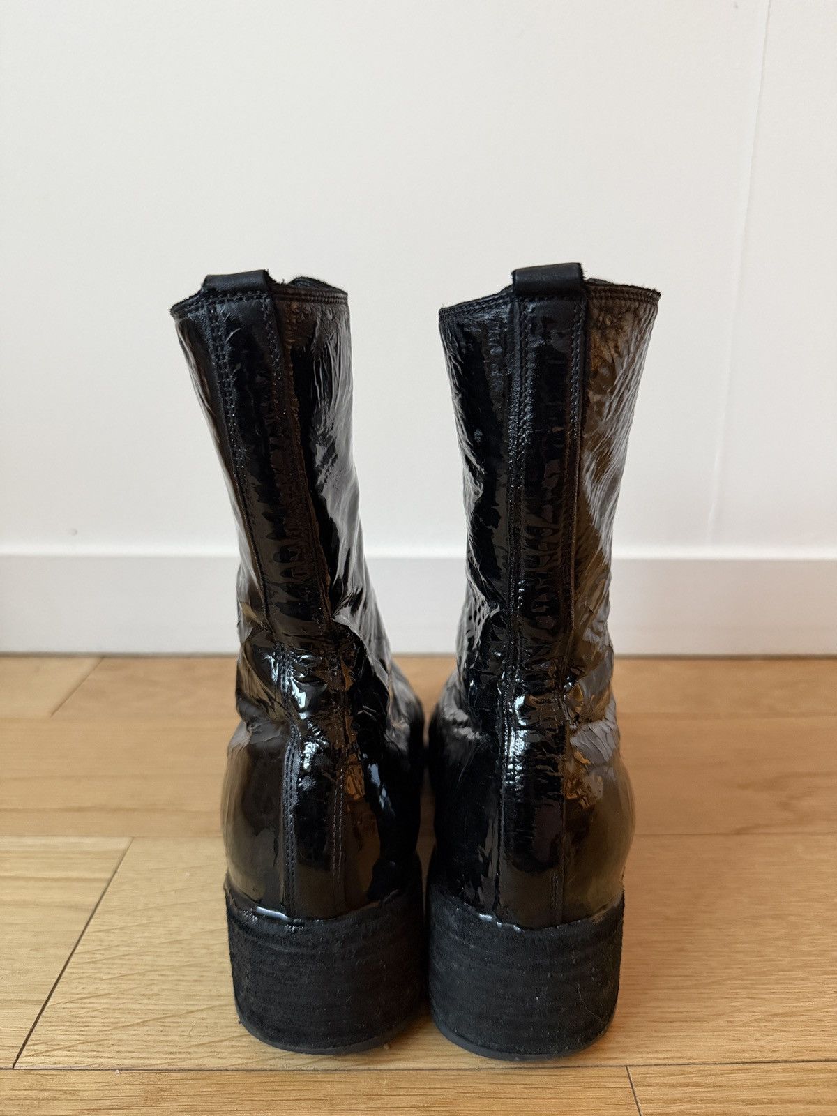 Guidi Guidi Latex PL2 LTXB Black Zipped Boot Size US 7 / IT 37 - 6 Thumbnail