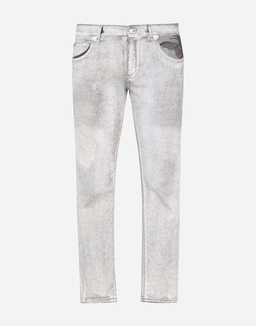 Dolce & Gabbana o1y0125 Jeans in Light Grey Size US 28 / EU 44 - 1 Thumbnail