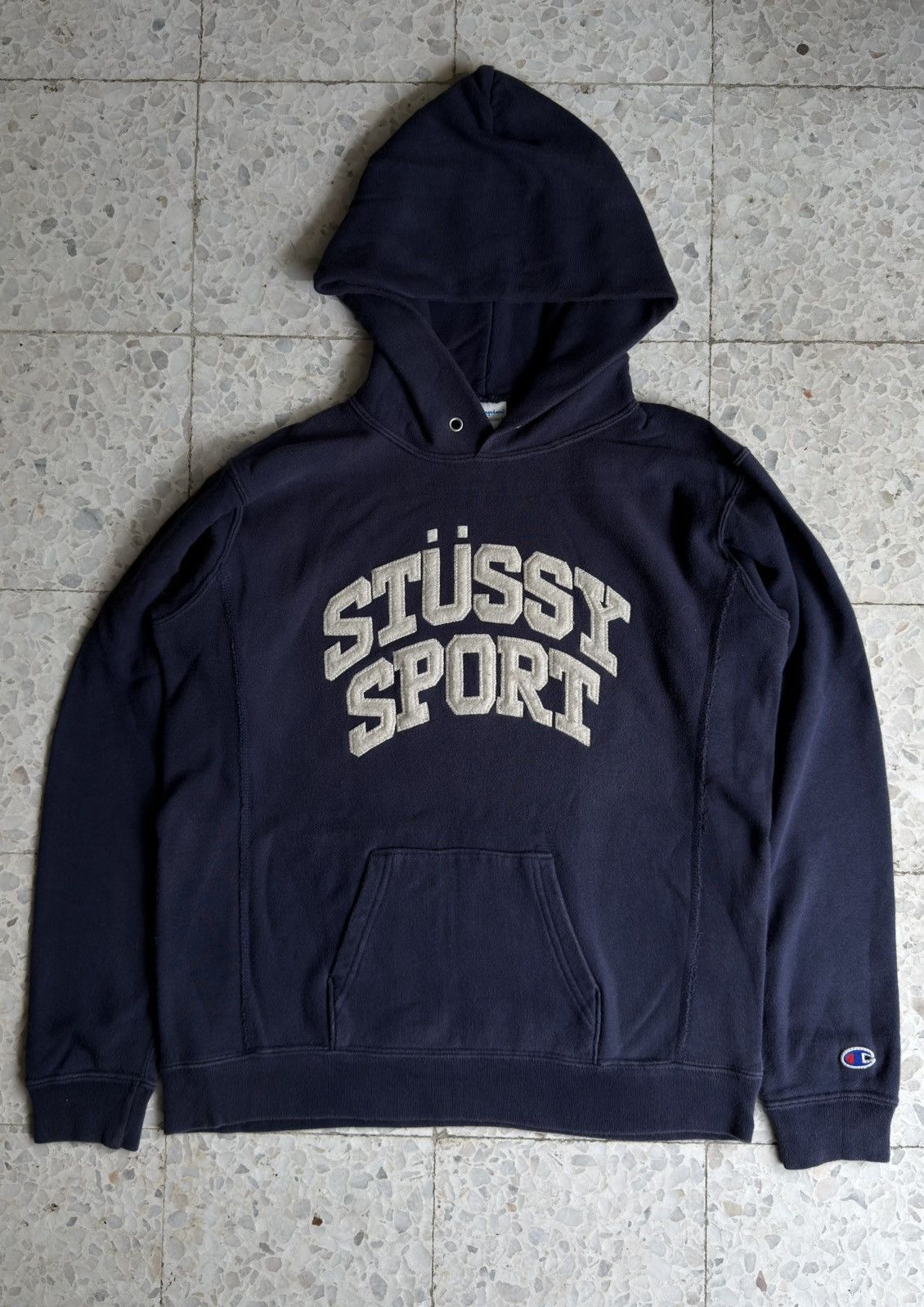 ゆ*い様 メルカリ1点物stussy champion reverse weav 2026年最新】Stussy ステューシー × Champion チャンピオン Reverse