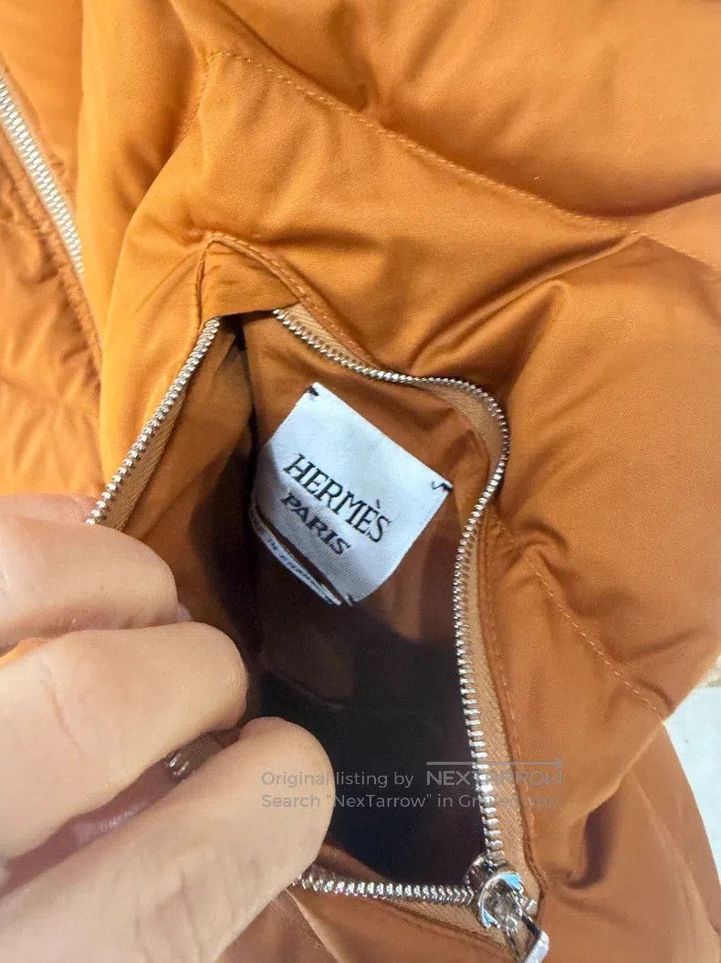 Hermes Hermes Double-sided Wearable Mid-length Down Vest Jacket Size XS / US 0-2 / IT 36-38 - 7 Thumbnail