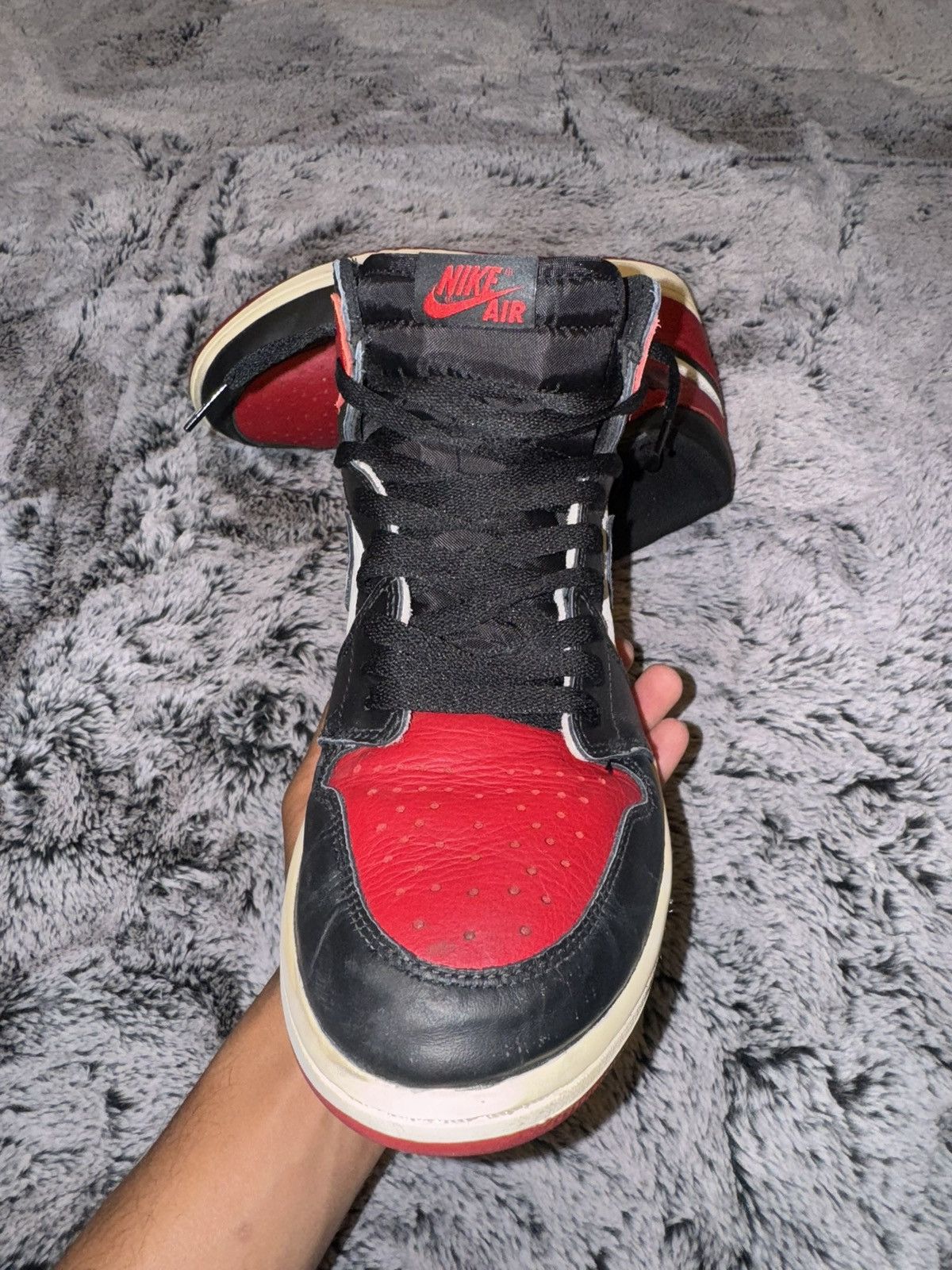 Jordan Brand Jordan 1 Retro High Bred Toe Size US 11 / EU 44 - 5 Thumbnail