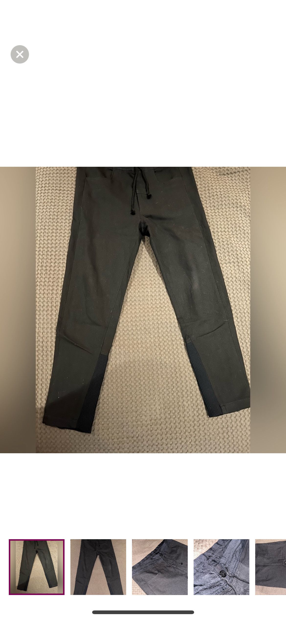 Ann Demeulemeester Ann Demeulemeester Pants Size US 30 / EU 46 - 1 Thumbnail